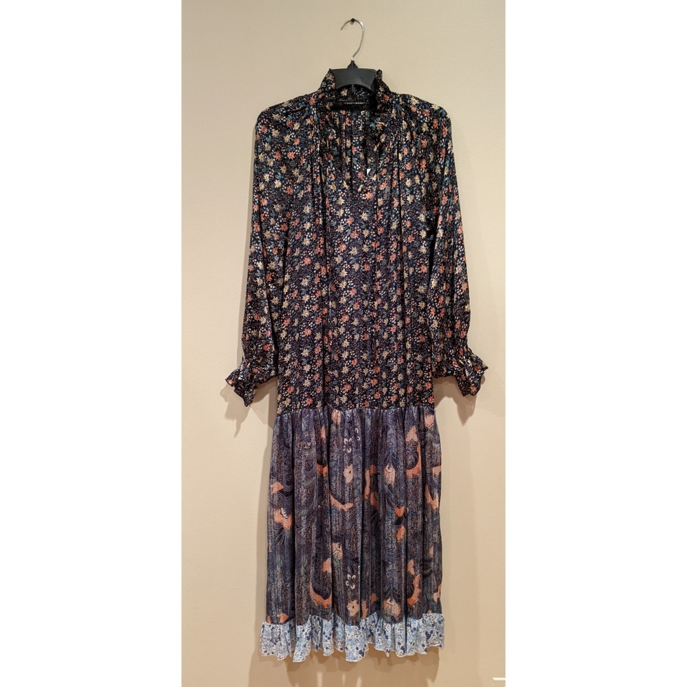 Code x Mode floral bohemian maxi dress